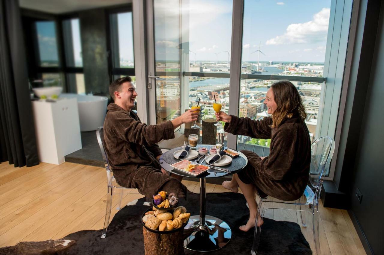 شقة Exclusieve Prive Wellness Penthouse Skynooz أنتويرب المظهر الخارجي الصورة